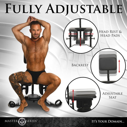 Master Series Pleasure Throne Oral Sex Chair