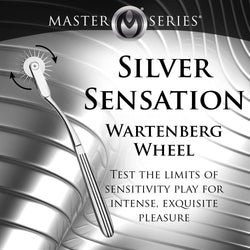 Master Series Silver Sensation Metal Wartenberg Wheel