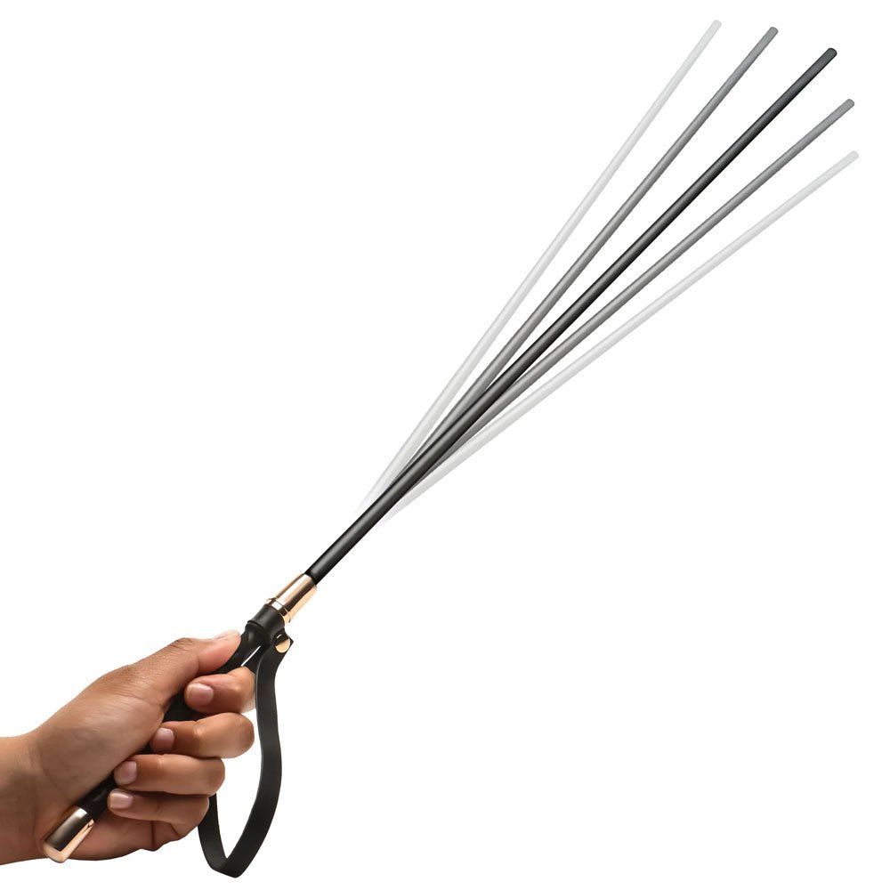 Master Series Sinful Impact Cane - Black Plastic Cane Whip