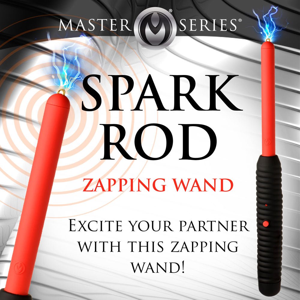 Master Series Spark Rod Black/Red Zapping e-Wand