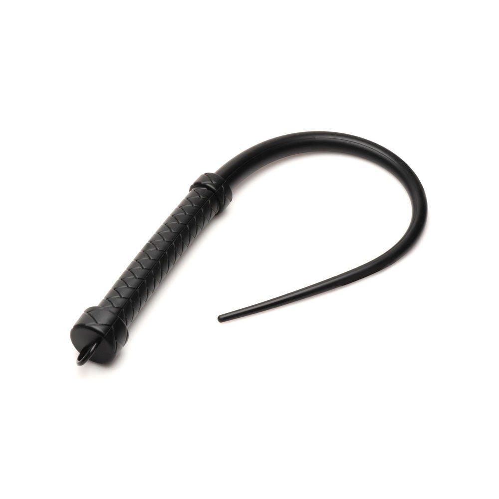 Master Series Viper Tail - Black Silicone Whip