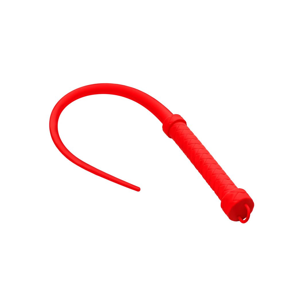 Master Series Viper Tail - Red Silicone Whip