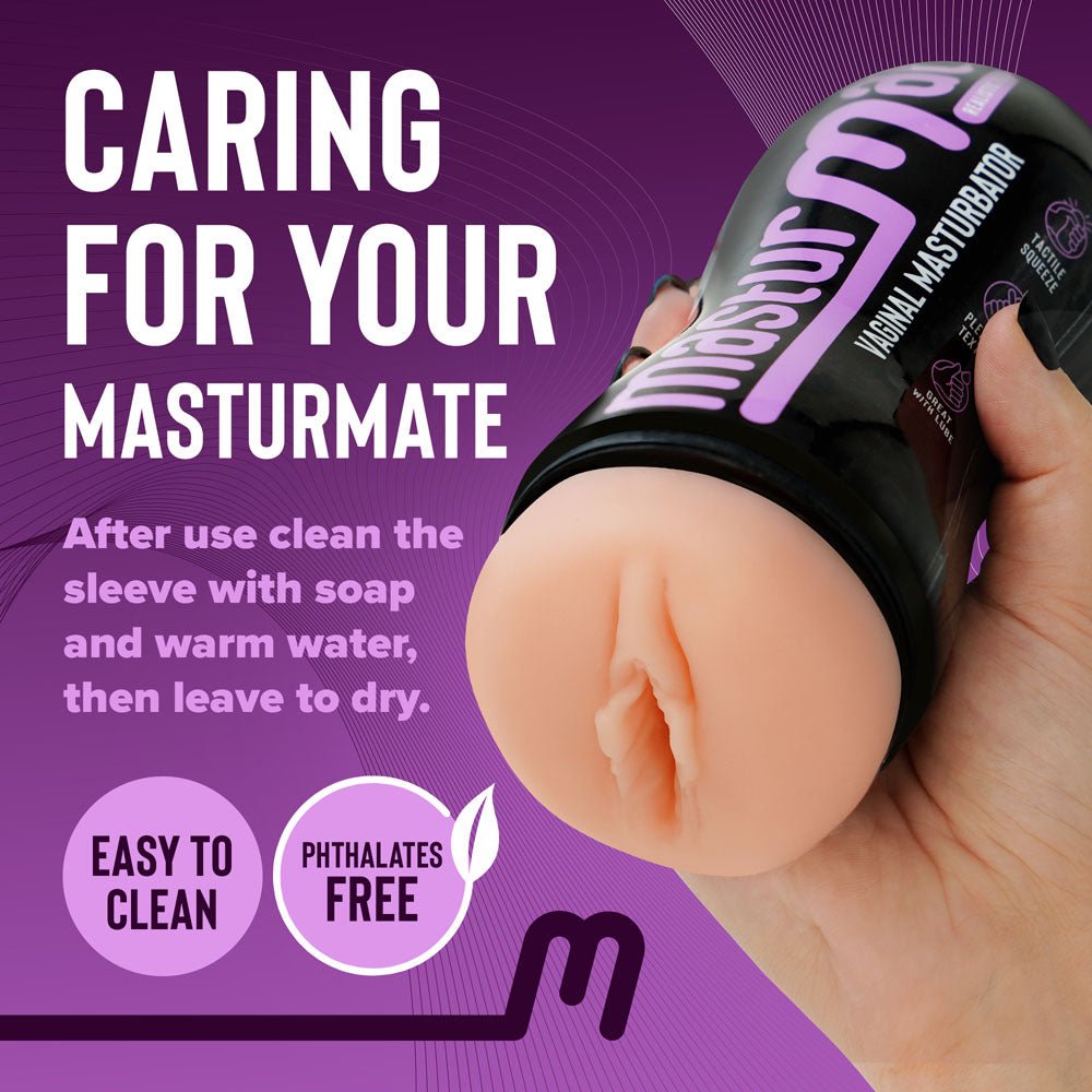 Masturmate - Vagina - Cream - Flesh Vagina Stroker