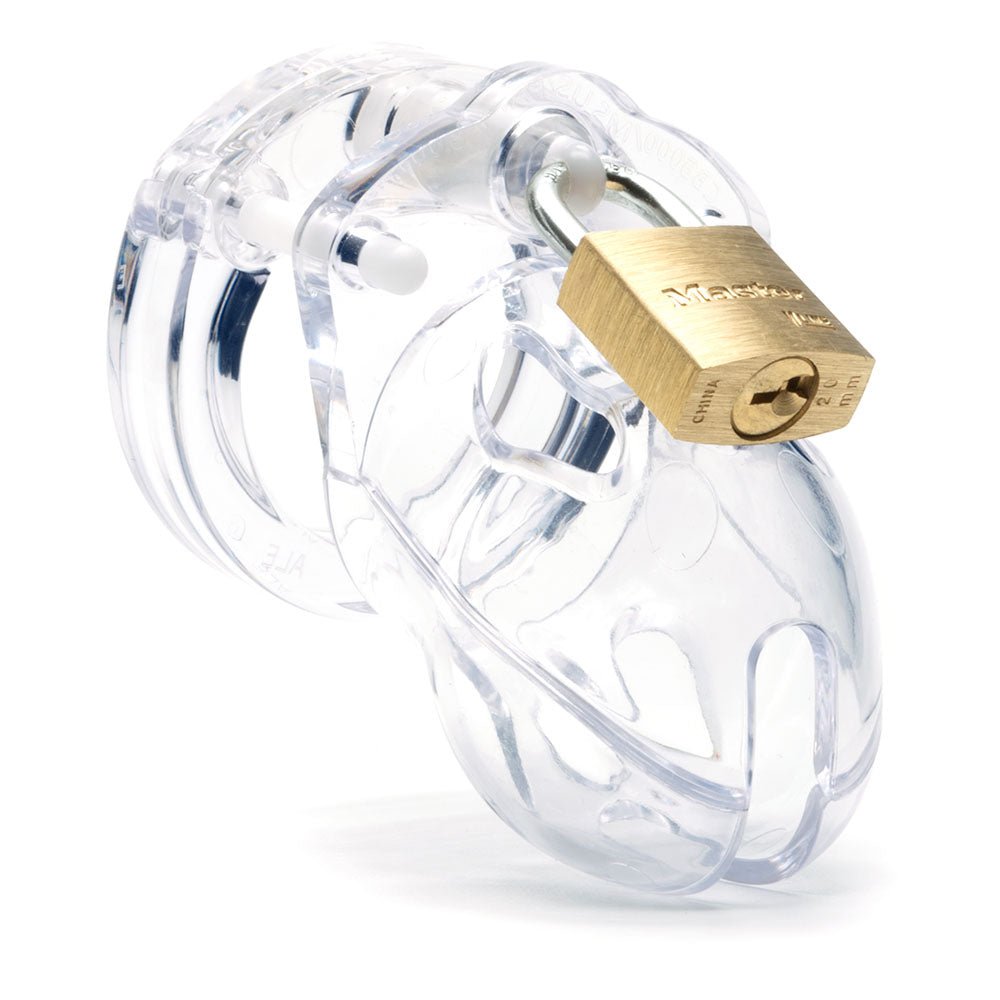 Mr. Stubb Chastity Cock Cage Kit - Clear 1.75 Inch Cock Cage Kit