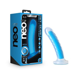 Neo Elite Glow Tao - Glow In Dark Blue 17.8 cm Dual Density Dong