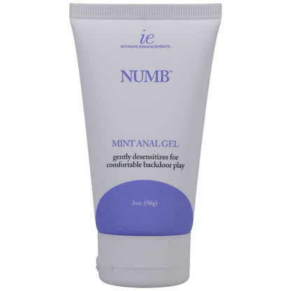 Numb Anal Gel - Mint - Mint Flavoured Numbing Anal Gel - 59 ml Tube