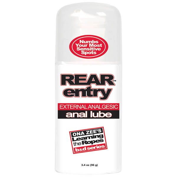 Ona Zee's Rear Entry - Desensitising Anal Lubricant - 96 g Bottle