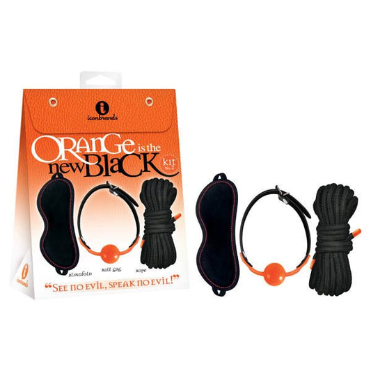 Orange Is The New Black Kit #2 - See No Evil, Speak No Evil! - Bondage Kit - 3 Piece Set