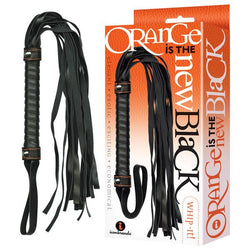 Orange Is The New Black - Whip - it! - Black Flogger Whip