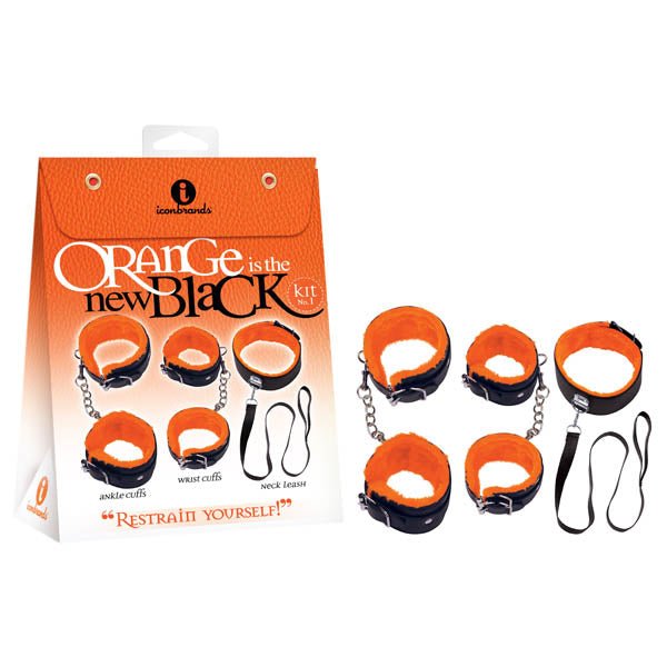 Orange Is The New Kit #1 - Restrain Yourself! - Bondage Kit - 3 Piece Set