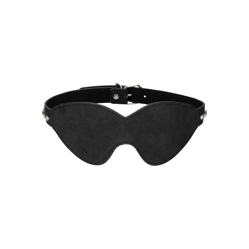 OUCH! Diamond Studded Eye - Mask - Black Eye Mask