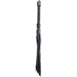 OUCH! Florence Collection Black Flogger Whip