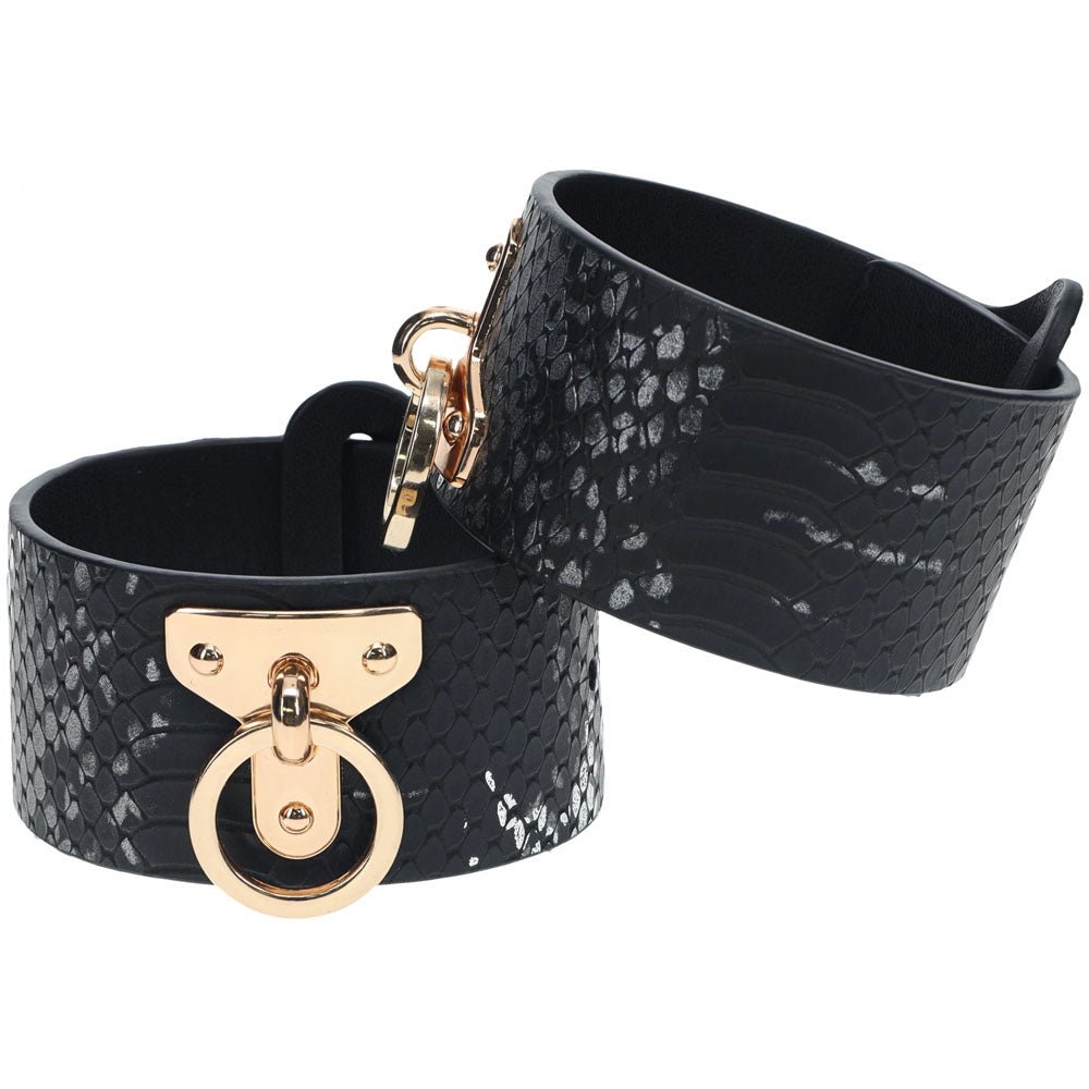 OUCH! Florence Collection - Handcuffs Black Restraints