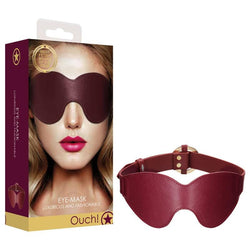 OUCH! Halo - Eyemask - Burgundy Eye Mask