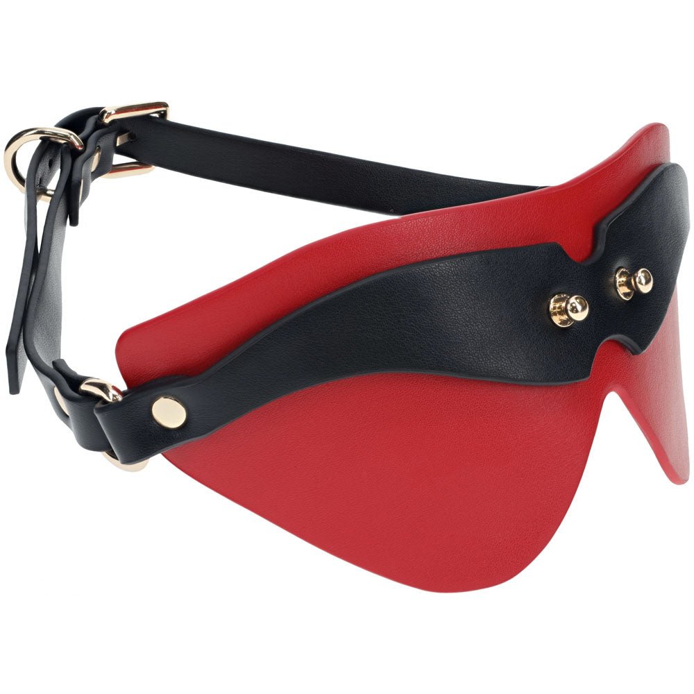 OUCH! Milan Collection - Blindfold Black/Red Eyemask