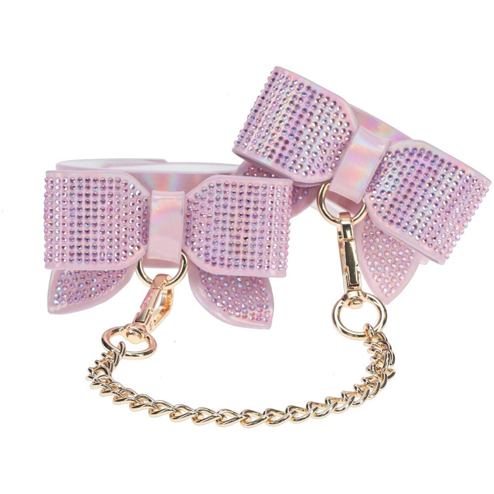 OUCH! Paris Collection - Leg Cuffs Pink Restraints