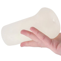 PDX Extreme Wet Stroker - Slide & Glide Clear Vagina Stroker