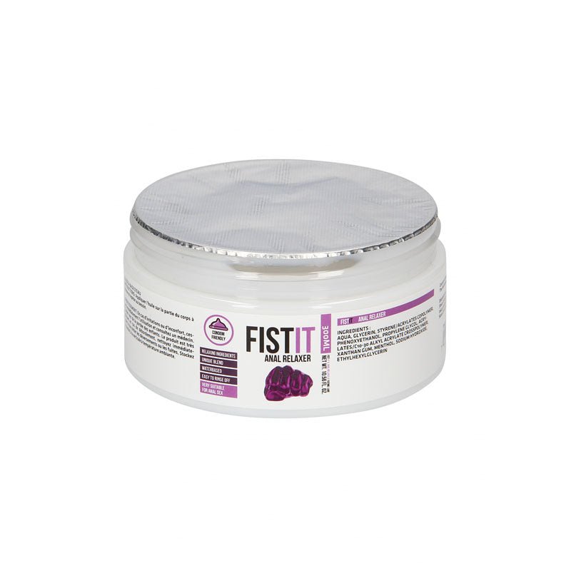 PHARMQUESTS Fist - It Anal Relaxer Water Based Relaxing Lubricant - 300 ml Tub