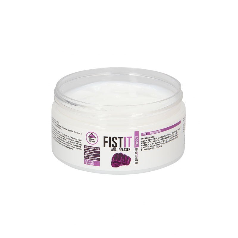 PHARMQUESTS Fist-It Anal Relaxer Water Based Relaxing Lubricant - 300 ml Tub