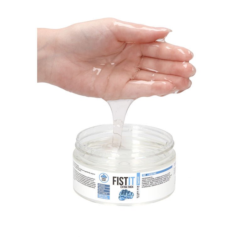 PHARMQUESTS Fist - It Extra Thick - 300ml - Thick Water Based Lubricant - 300 ml Tub