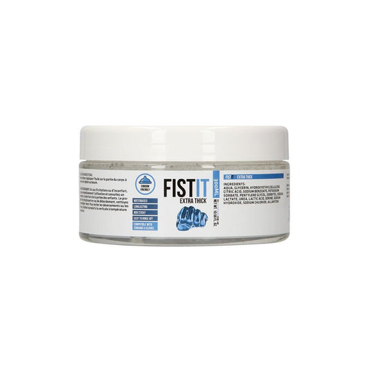 PHARMQUESTS Fist - It Extra Thick - 300ml - Thick Water Based Lubricant - 300 ml Tub