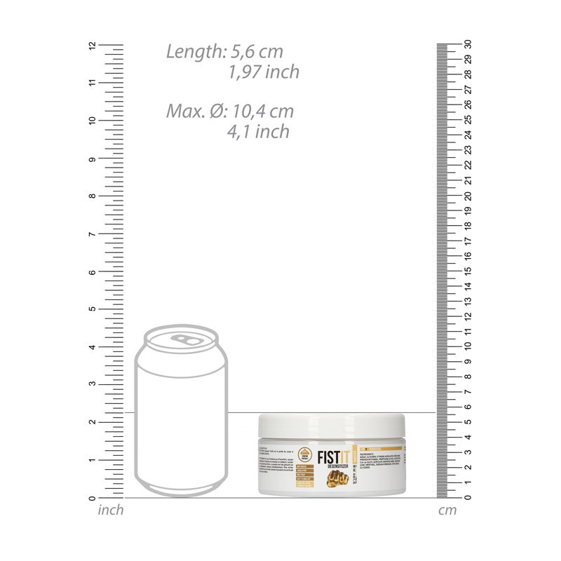 PHARMQUESTS Fist - It Numbing - 300 ml - Water Based Numbing Lubricant - 300 ml Tub