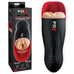 Pipedream Extreme Toys Elite Fuck-O-Matic Rechargeable Sucking Masturbator