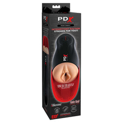 Pipedream Extreme Toys Elite Fuck-O-Matic Rechargeable Sucking Masturbator