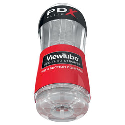 Pipedream Extreme Toys Elite ViewTube Stroker - Clear Stroker