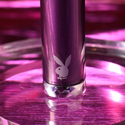 Playboy Pleasure AMETHYST Purple 12.4 cm Glass Tipped Mini Vibrator