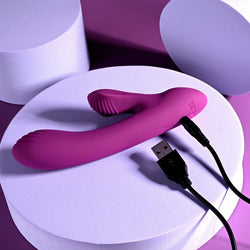 Playboy Pleasure BITTY BUNNY Purple 14.7 cm Rechargeable Rabbit Vibrator