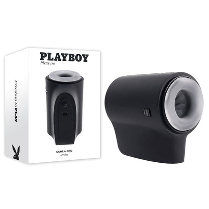 Playboy Pleasure COME ALONG USB Rechargeable Vibrating Stroker