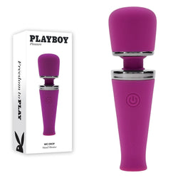 Playboy Pleasure MIC DROP Purple 11.4 cm Vibrating Mini Massage Wand