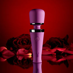 Playboy Pleasure MIC DROP Purple 11.4 cm Vibrating Mini Massage Wand