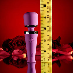 Playboy Pleasure MIC DROP Purple 11.4 cm Vibrating Mini Massage Wand