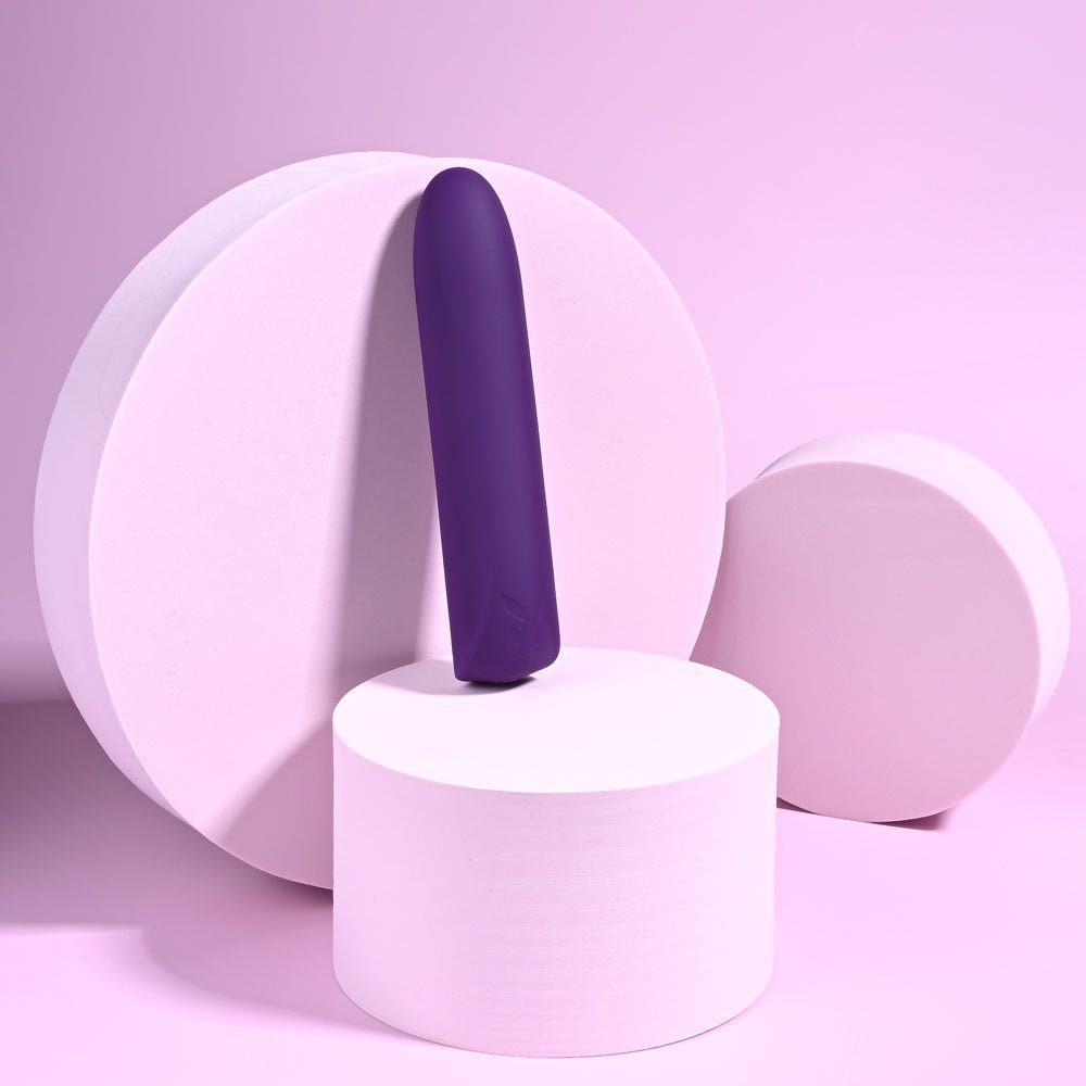 Playboy Pleasure ONE & ONLY Purple 12 cm USB Rechargeable Bullet