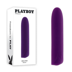 Playboy Pleasure ONE & ONLY Purple Bullet Vibrator Playboy Pleasure ONE & ONLY Purple Bullet Vibrator