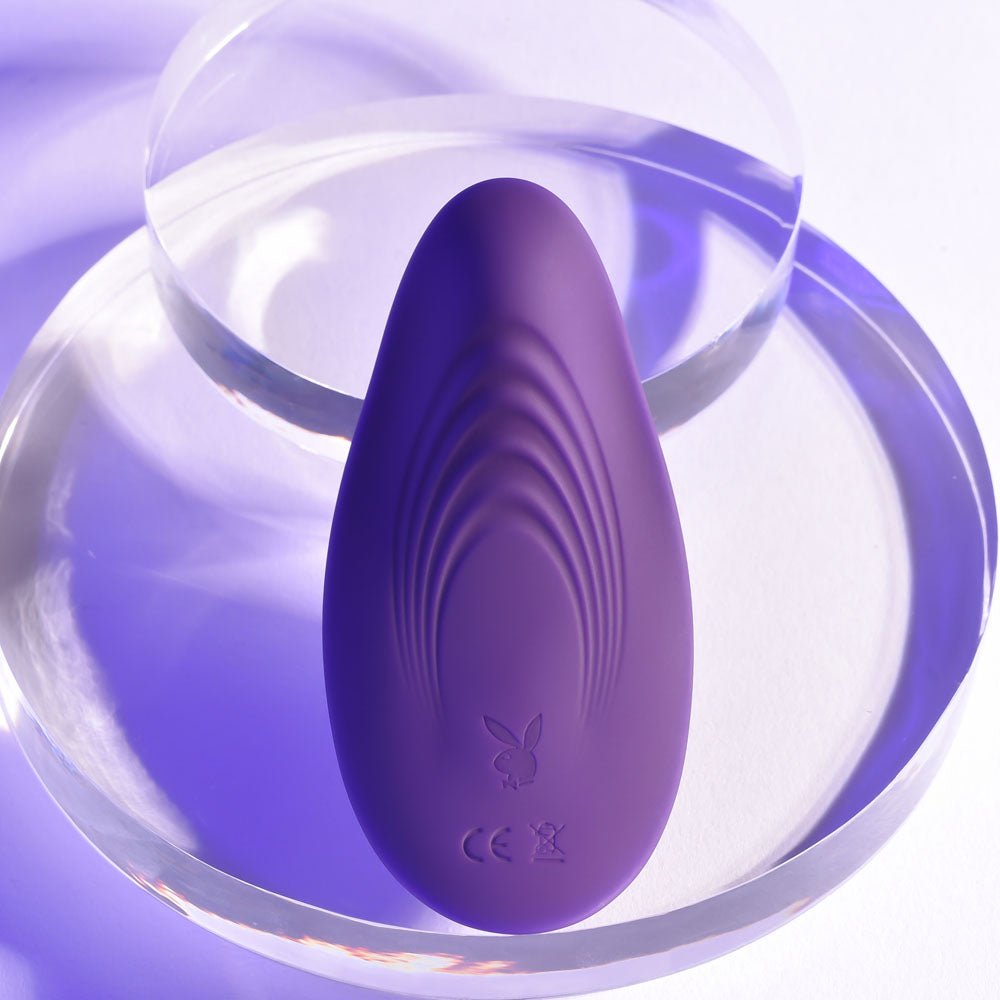 Playboy Pleasure OUR LITTLE SECRET Purple USB Rechargeable Panty Vibrator