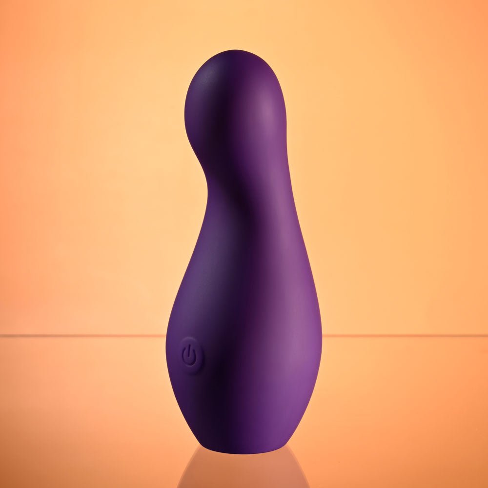 Playboy Pleasure THE JET SET - VIBRATOR Purple 10.2 cm Vibrator with Self Charging Case