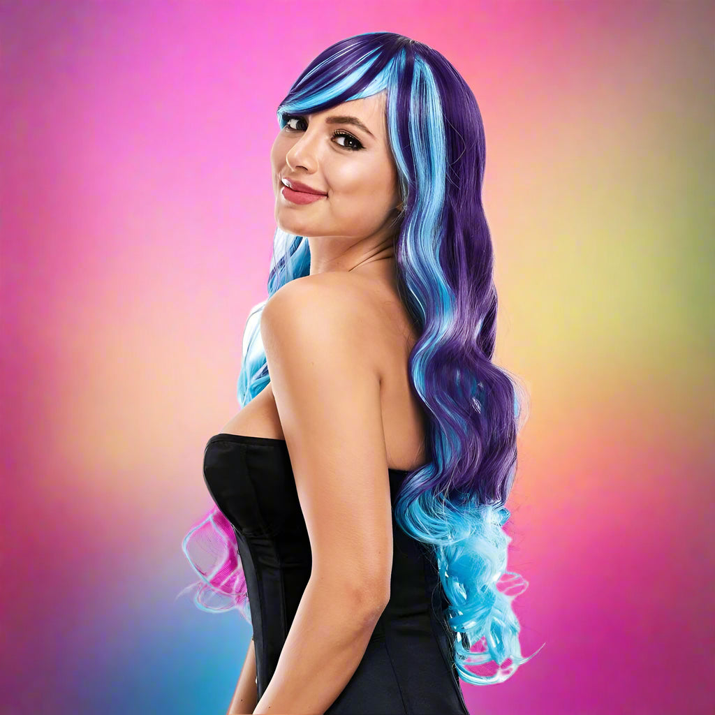 PLEASURE WIGS Ashley - Purple/Blue