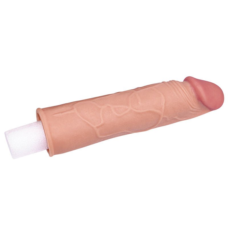 Pleasure X-Tender 1'' Sleeve - Flesh 2.54 cm (1'') Penis Extension Sleeve