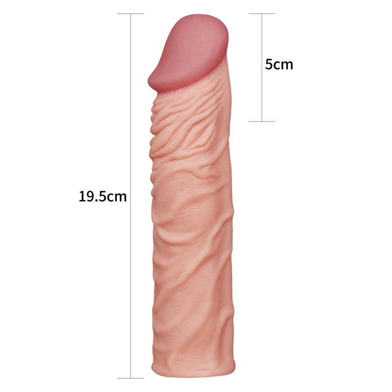 Pleasure X - Tender 2'' Sleeve - Flesh 5.1 cm (2'') Penis Extension Sleeve