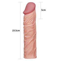 Pleasure X-Tender 2'' Sleeve - Flesh 5.1 cm (2'') Penis Extension Sleeve