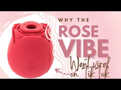 Secret Kisses ROSEGASM AIR - Rose  USB Rechargeable Air Pulsation Stimulator