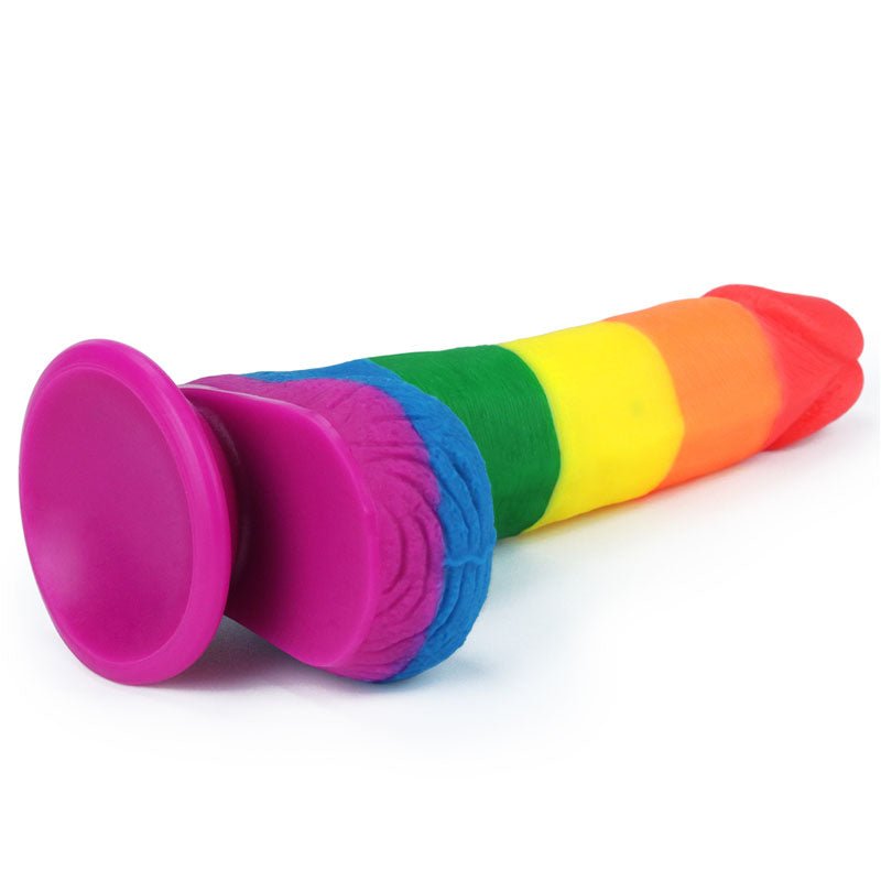 Prider 7.5'' Dildo - Rainbow 19 cm Dong