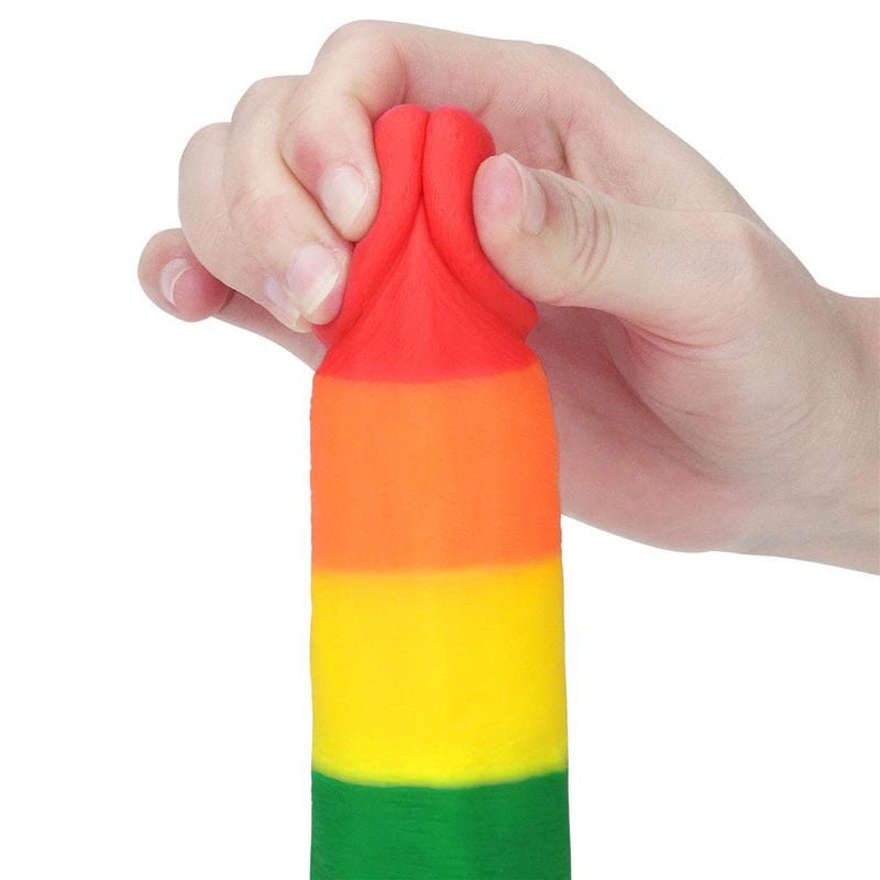 Prider 7.5'' Dildo - Rainbow 19 cm Dong