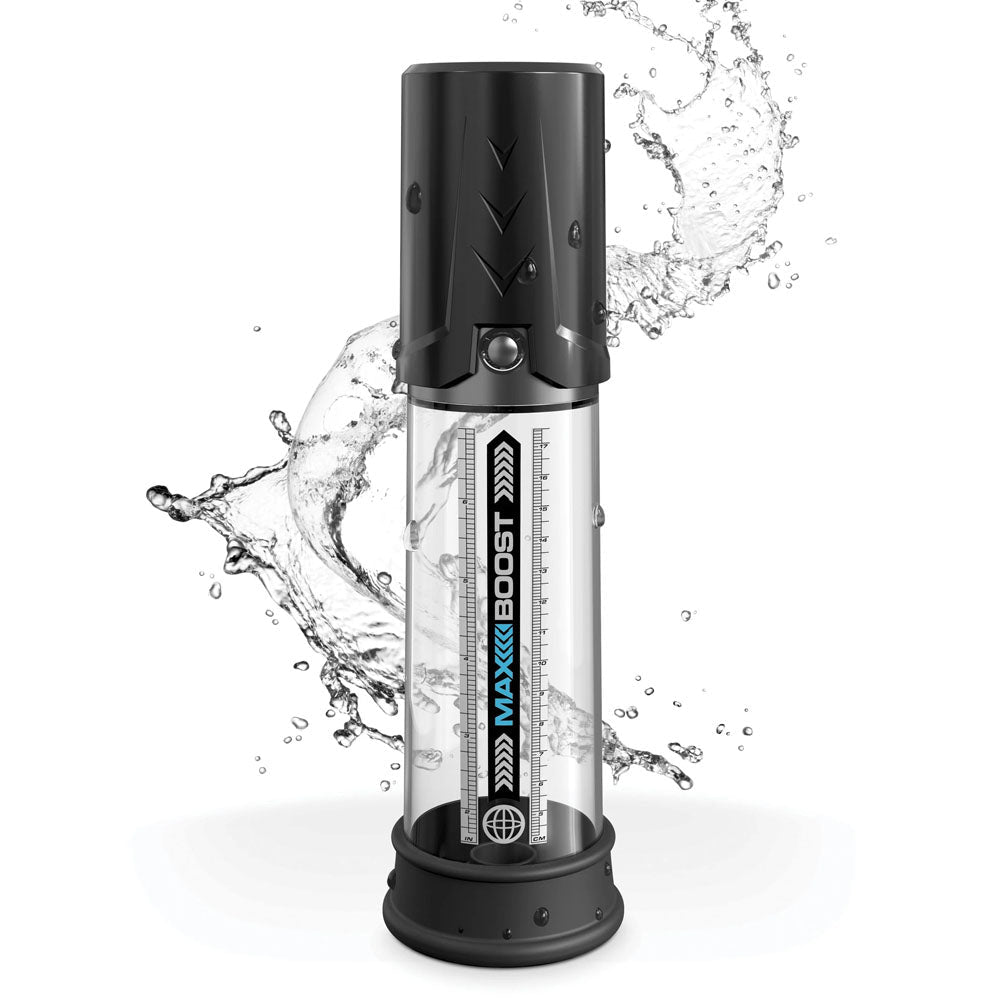 Pump Worx Max Boost Black Penis Pump