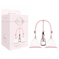 Pumped Breast Pump Set Rose Pink Large Set