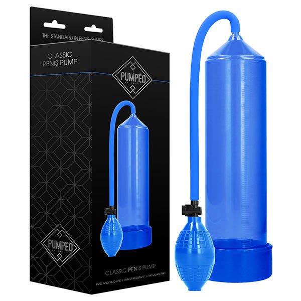 Pumped Classic Penis Pump Blue