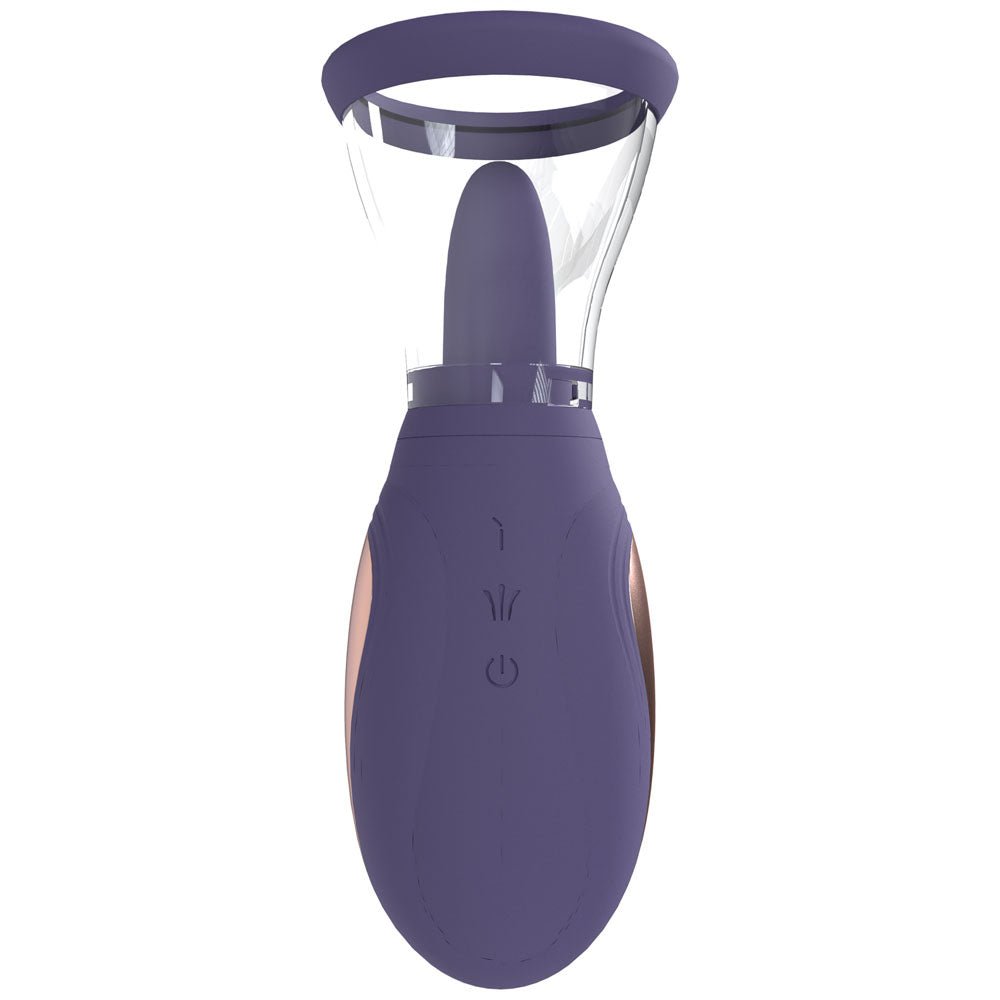 PUMPED Enhance Auto Vulva & Brest Pump - Purple USB Rechargeable Ladies Pump